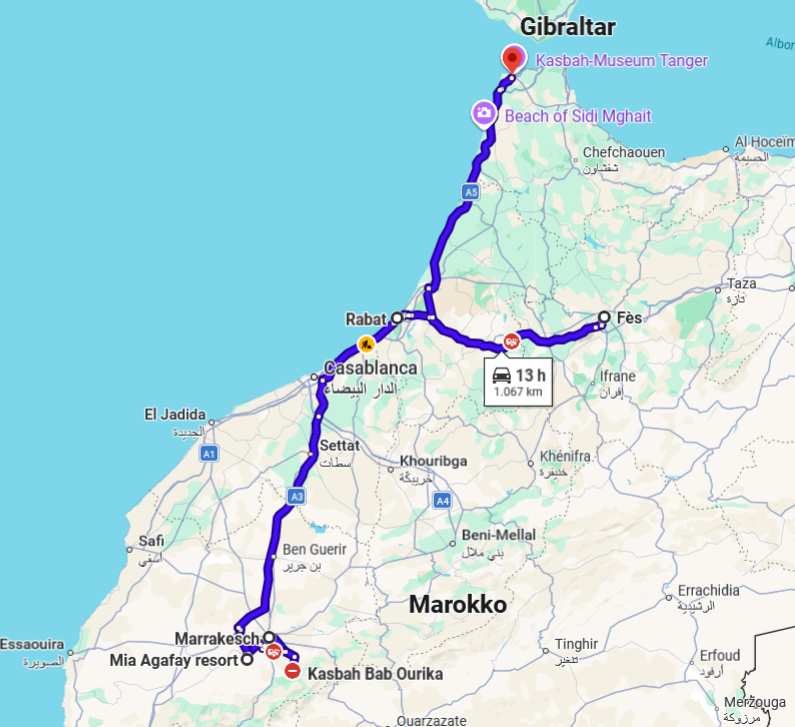 map astro maroc