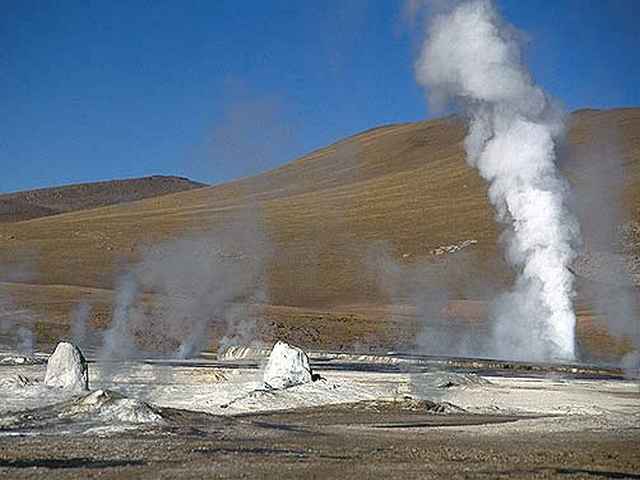 Chile Atacama Tatio Geysire